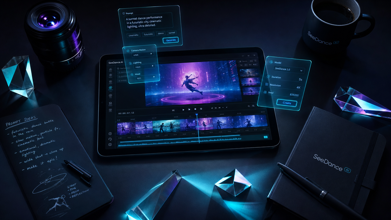 SeeDance — Cinematic AI Video Prompt Engineering Ecosystem